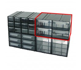 
                  MEGA Szafka plastikowa 125x230x140 mm z 4 szufladkami PX 35804